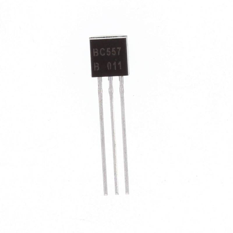 BC557B BC557 PNP-Transistor TO-92, 50 V, 100 mA, 625 mW, 20 Stück von HUABAN