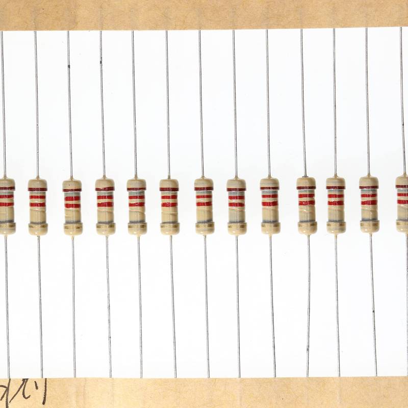 HUABAN 100 Stücke 0.5 Watts 1/2W 1K2 Ohm 5% Kohleschichtwiderstand von HUABAN