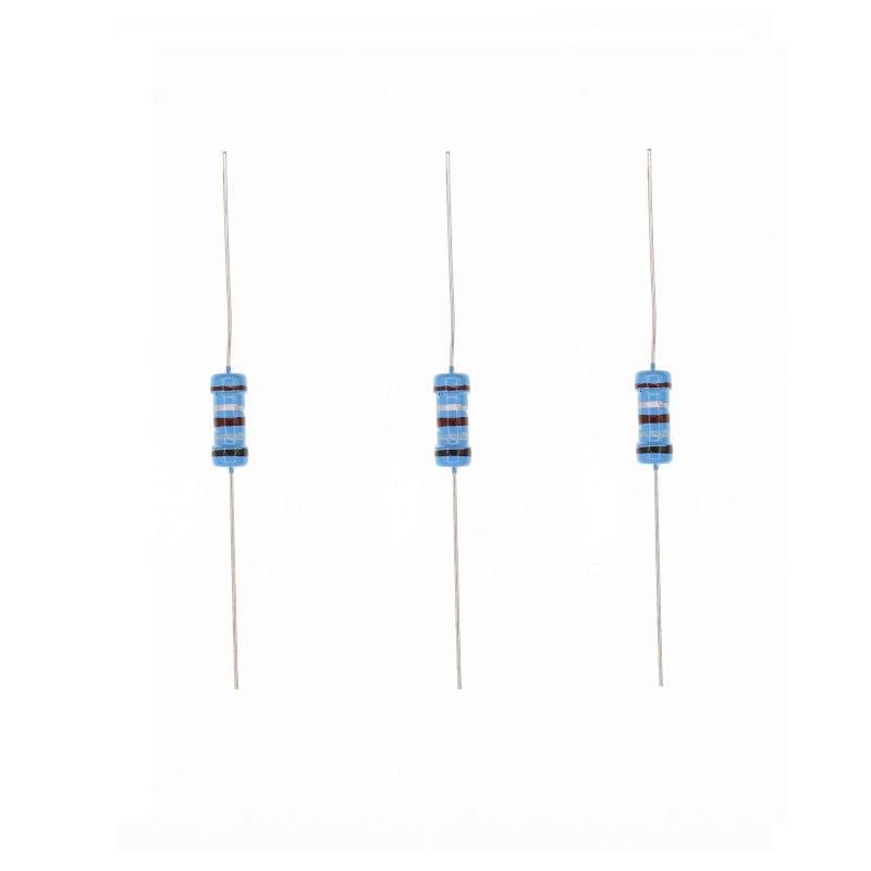 HUABAN 100 Stücke 1 Watts 1W 0R91 0.91 Ohm 1% Metallfilmwiderstand von HUABAN