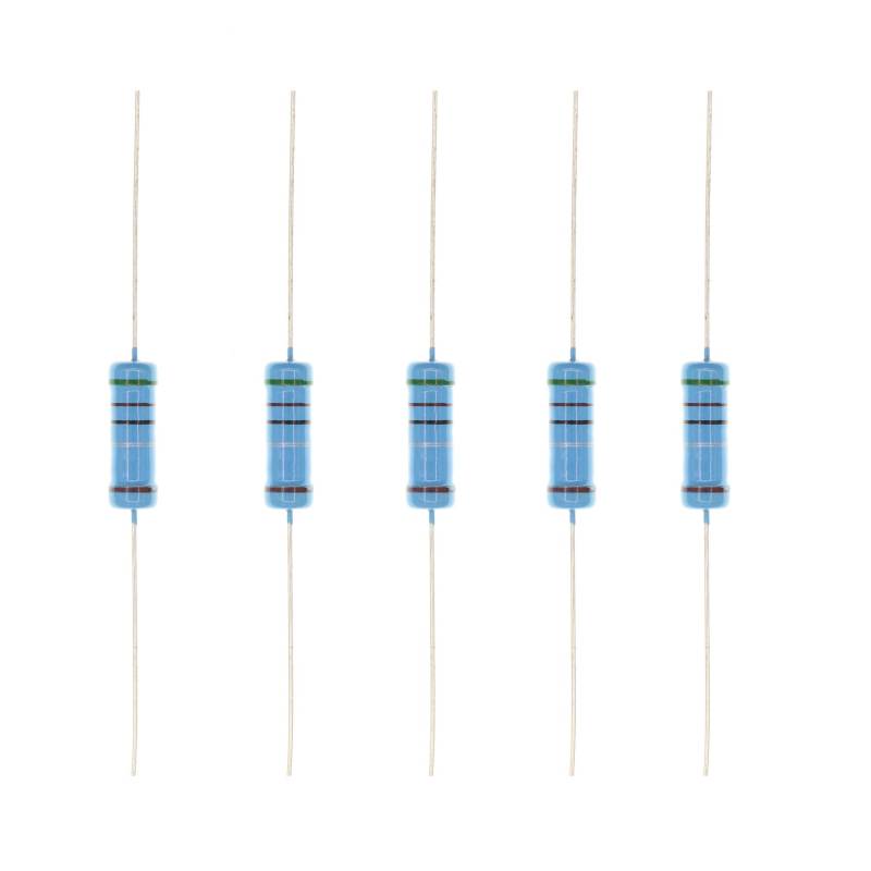 HUABAN 20PCS 3W 3 Watts 5R1 5.1 Ohm 1% Metallfilmwiderstand von HUABAN