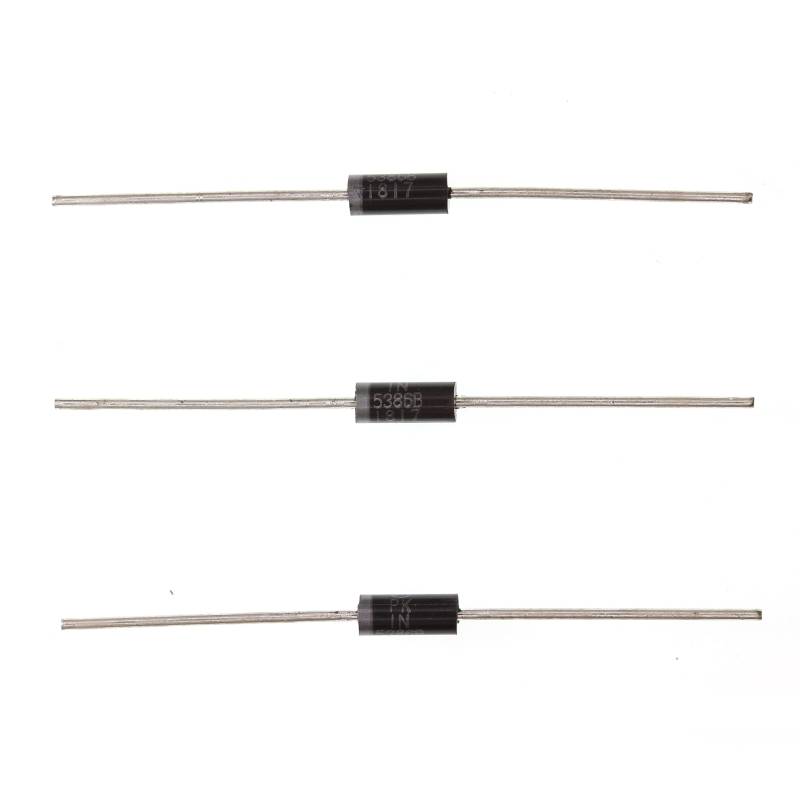 HUABAN 50PCS 1N5386B 1N5386 Power Zener Diode 5W 180V DO-15(CASE17-02) Axial Diodes 5 Watt 180 Volt von HUABAN