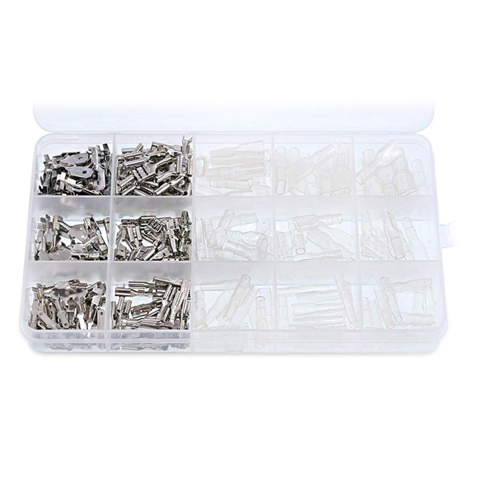 2,8/4,8/6,3 mm Drahtverbinder-Set, männlich und weiblich, flach, für schnelle Verkabelung in Fahrzeuggeräten 2,8/4,8/6,3 mm Drahtverbinder-Set, männlich und weiblich, flach, für schnelle Verkabelung in Fahrzeuggeräten von HUANGANG