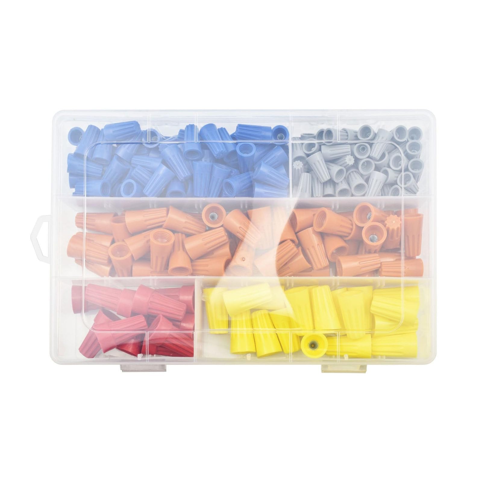 220 Stück elektrische Kabelverbinder, Schraubklemmen, isolierender Einsatz, Twist-Drahtverbinder, Kappen für schnelle Verbindung 220 Stück elektrische Kabelverbinder, Schraubklemmen, isolierender Einsatz, Twist-Drahtverbinder, Kappen für schnelle Verbindung von HUANGANG