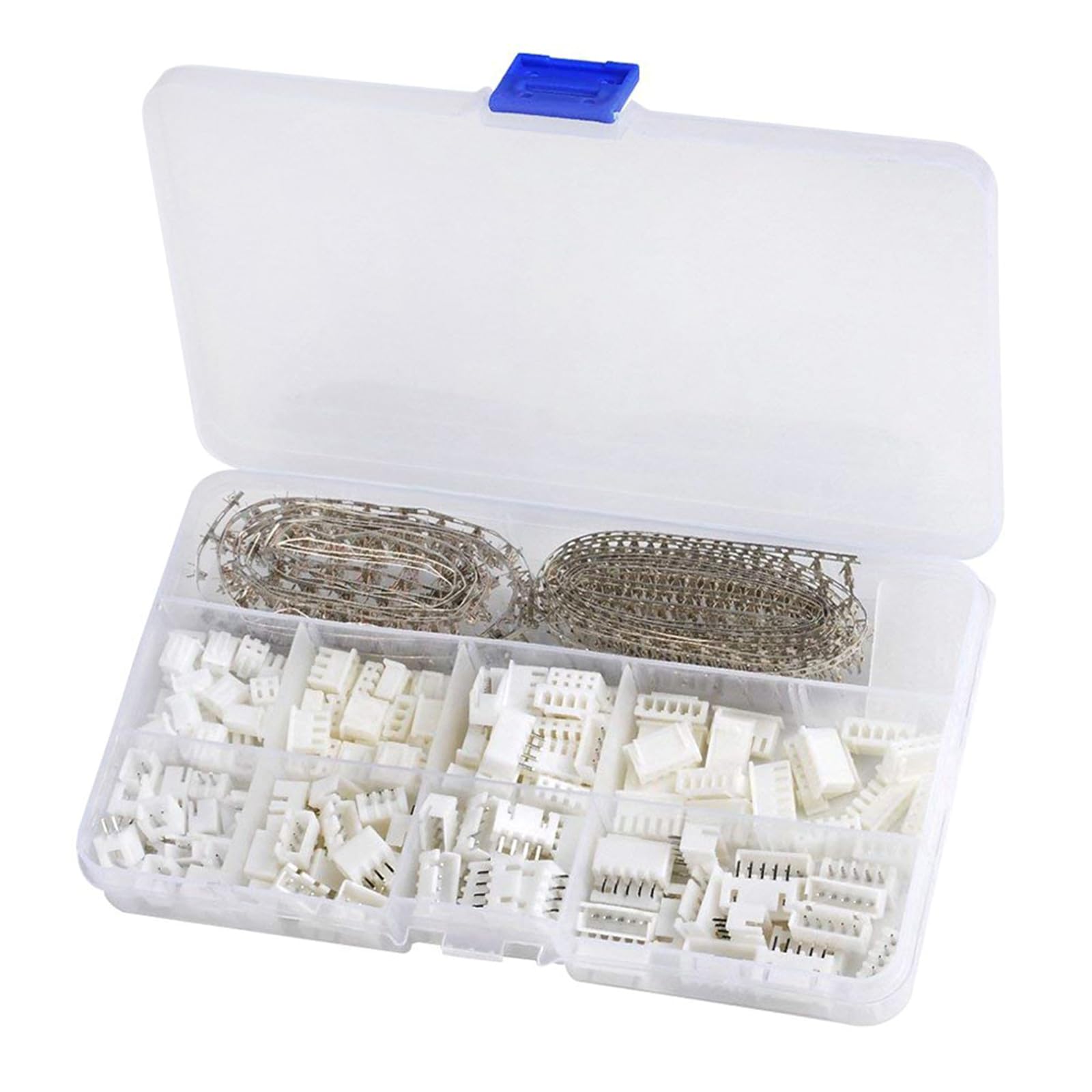 Buchse/Stecker Stiftleiste mit Aufbewahrungsbox, JST-Steckverbinder-Set, weiblich/männlich, hervorragende elektrische Leitfähigkeit Buchse/Stecker Stiftleiste mit Aufbewahrungsbox, JST-Steckverbinder-Set, weiblich/männlich, hervorragende elektrische Leitfähigkeit von HUANGANG