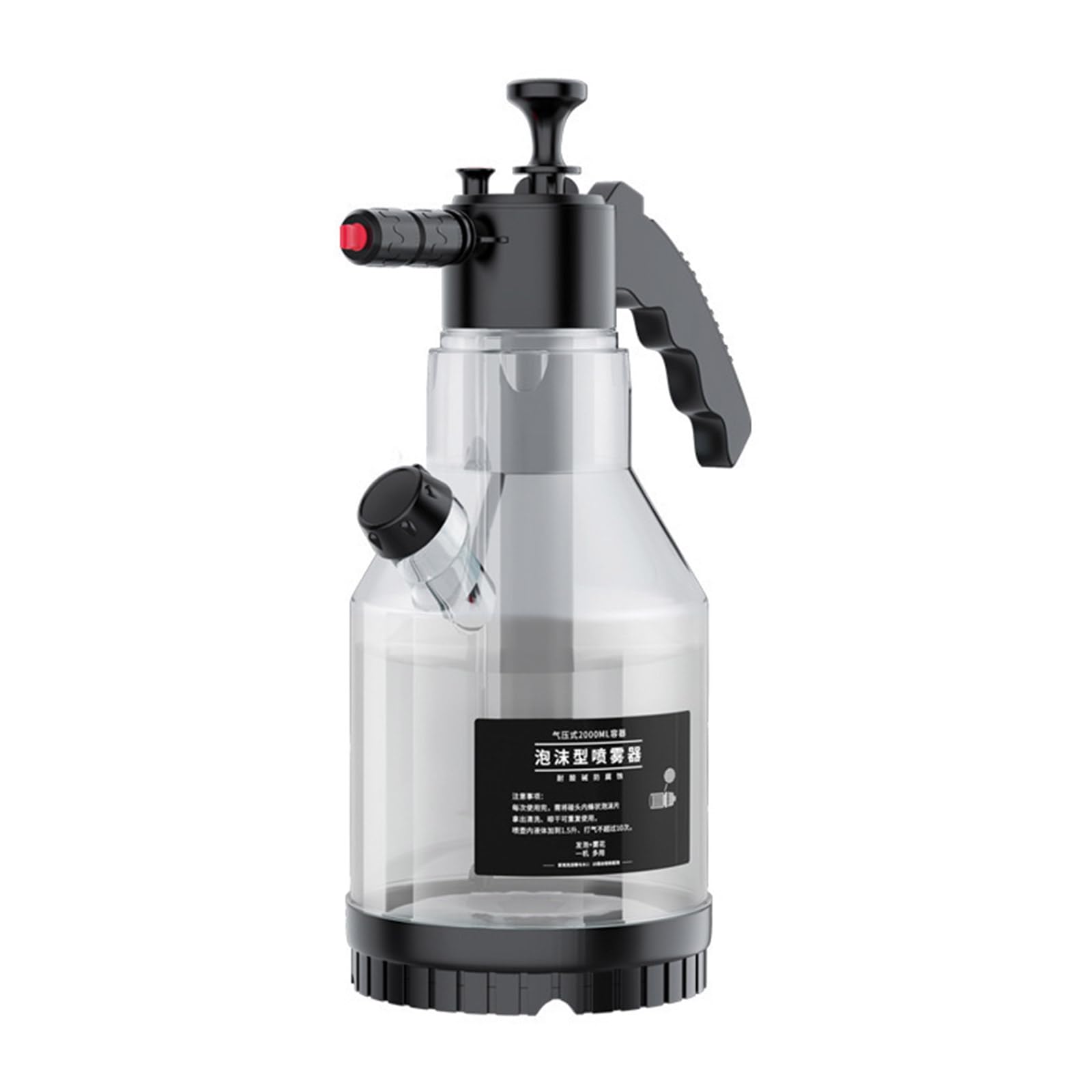 HUANGGG 2 Liter Handpumpen Schaumsprüher mit 3 Arten von Düsen Hand pneumatische Schaumkanonen Schneeschaum Autowaschflasche HUANGGG 2 Liter Handpumpen Schaumsprüher mit 3 Arten von Düsen Hand pneumatische Schaumkanonen Schneeschaum Autowaschflasche von HUANGGG