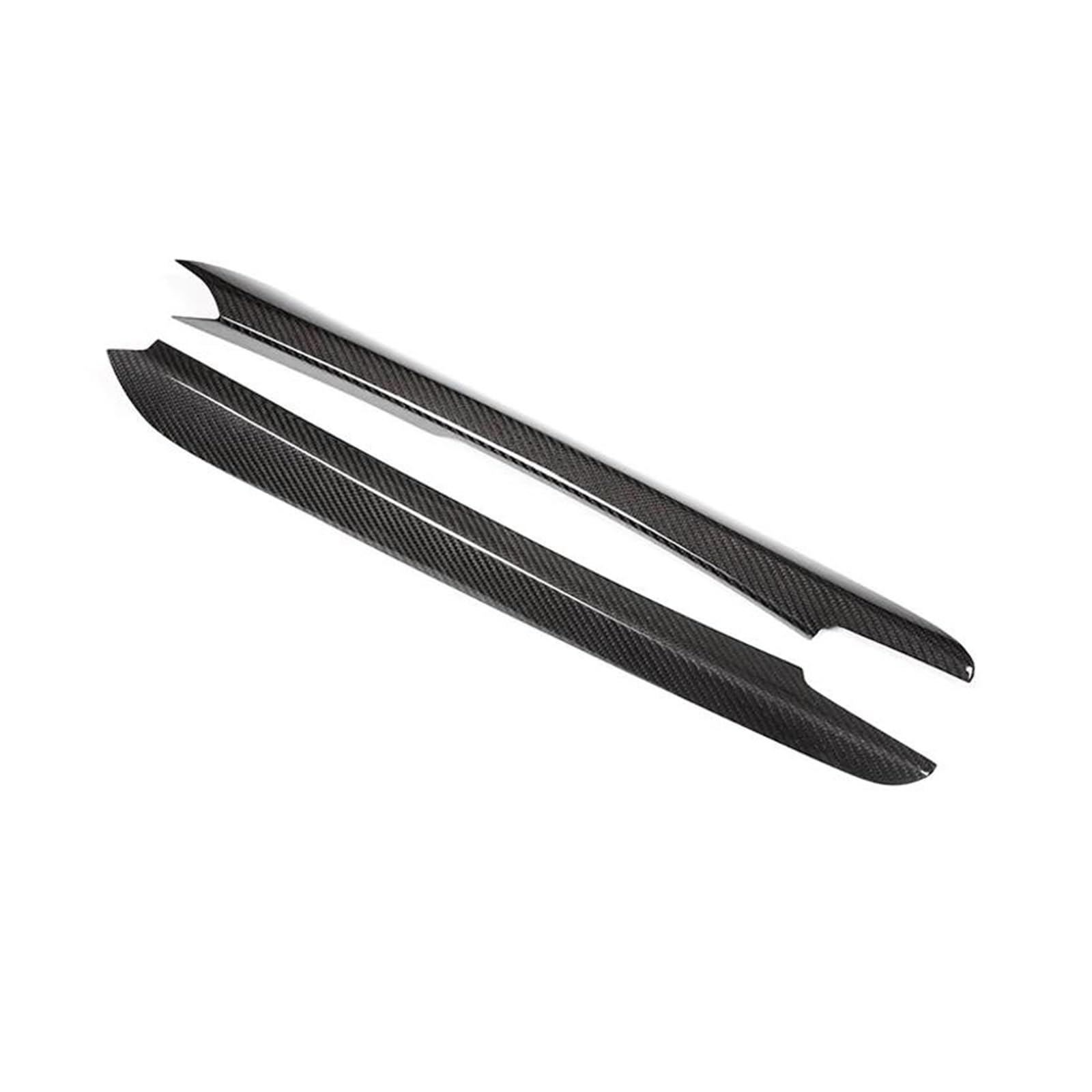 Innenzubehör 2 Stück Karbonfaser-Auto-Center-Dekorationsverkleidungszubehör (Linkslenker) Für X5 F15 X6 F16 2014–2018 von HUANTY