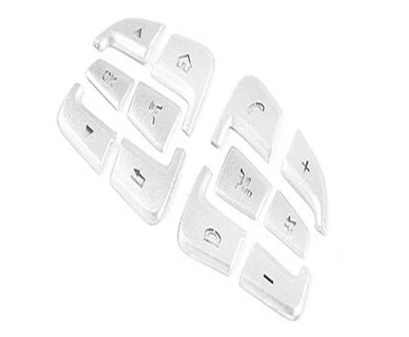 Innenzubehör Auto-Lenkrad-Aufkleber Für C GLC V-Klasse 2015–20 ML GL GLK A GLA SL CLA CLS BCEG Klasse 10–18(Style B) von HUANTY
