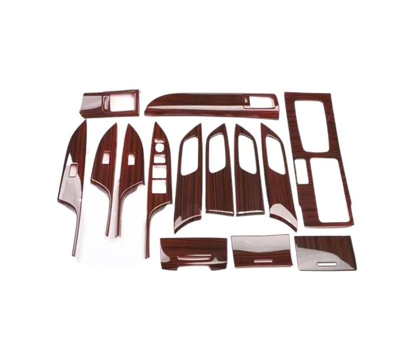 Innenzubehör Für Accord 9th/9,5th 2016 Auto Dashboard Air Outlet Vent Innen Panel Abdeckung Trim Aufkleber Set ABS(Braun) von HUANTY