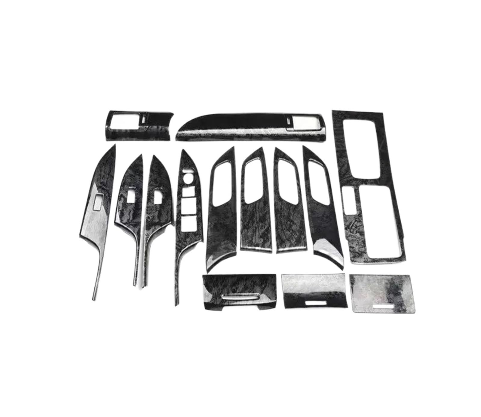 Innenzubehör Für Accord 9th/9,5th 2016 Auto Dashboard Air Outlet Vent Innen Panel Abdeckung Trim Aufkleber Set ABS(Schwarz) von HUANTY