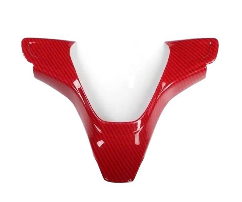 Innenzubehör Für Cruze 2017 2018 2019 ABS Auto Lenkrad Panel Abdeckung Trim Aufkleber(Rot) von HUANTY