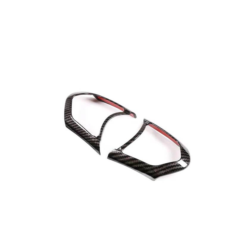 Innenzubehör Für F20 F22 F21 F30 F32 F33 F36 F06 F12 F13 X5 F15 X6 F16 M-Sport Lenkrad Dekoration Rahmen Trim(Kohlefaser) von HUANTY