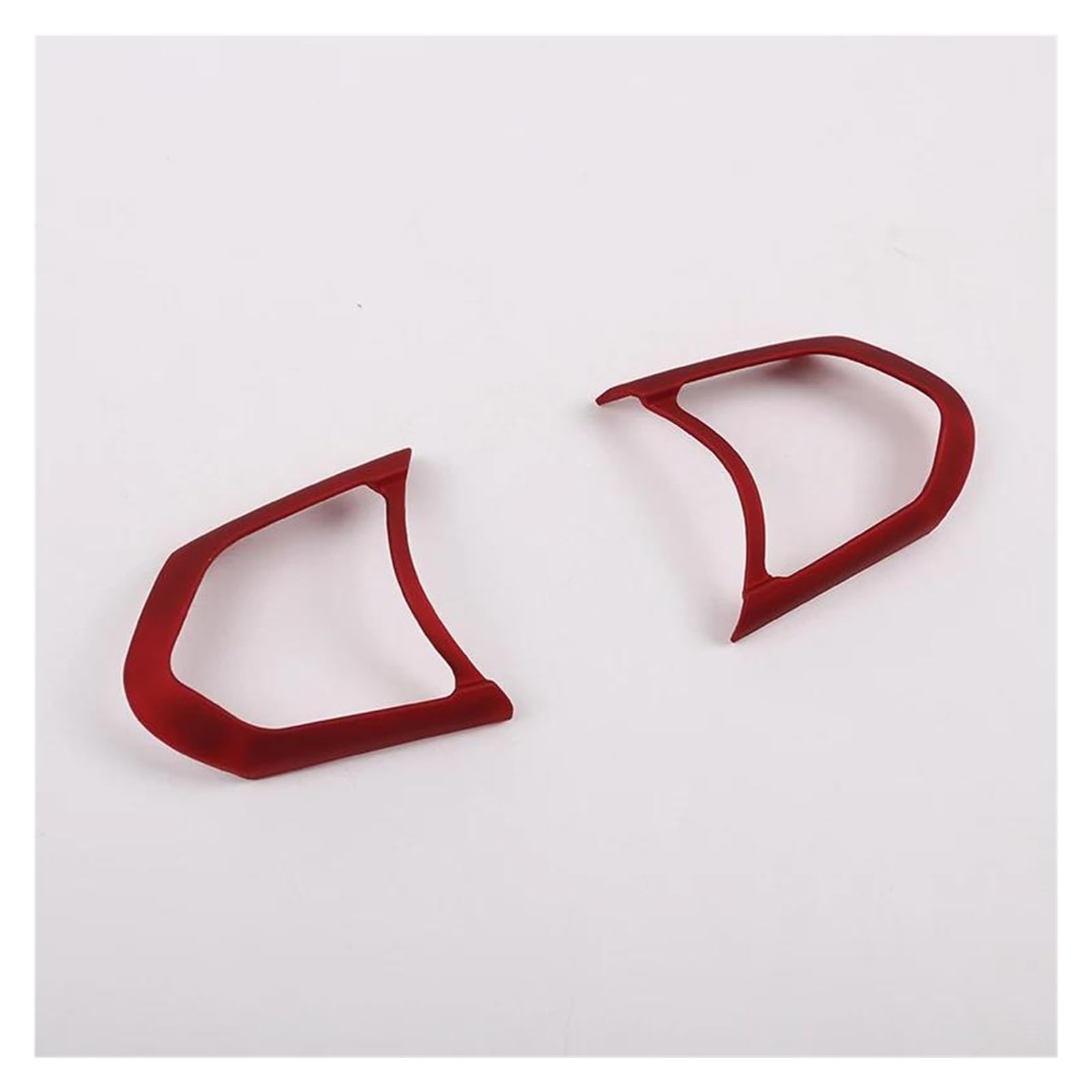 Innenzubehör Für F20 F22 F21 F30 F32 F33 F36 F06 F12 F13 X5 F15 X6 F16 M-Sport Lenkrad Dekoration Rahmen Trim(Rot) von HUANTY