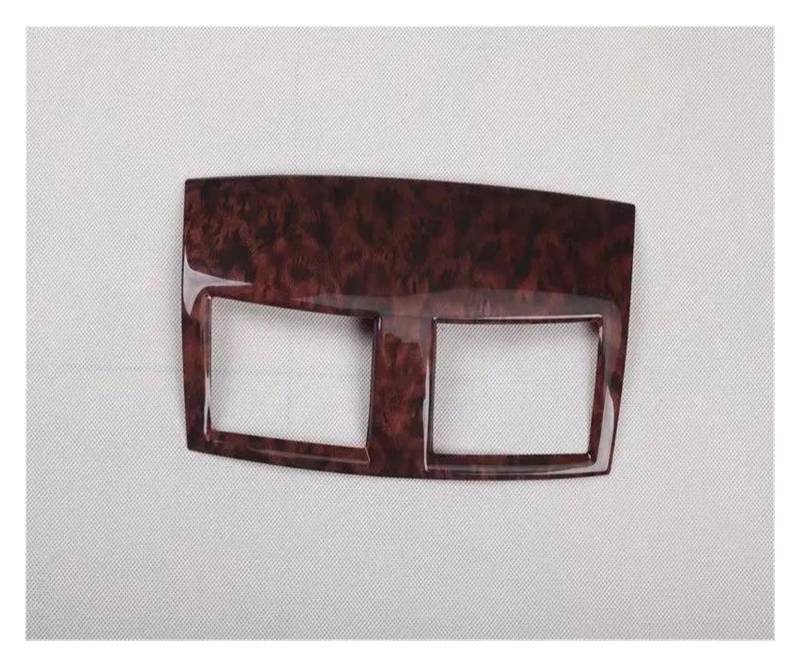 Innenzubehör Für RA&V4 2009 2010 2011 2012 ABS Auto Armaturenbrett Center Air Outlet Vent Panel Abdeckung Trim Aufkleber(Braun) von HUANTY