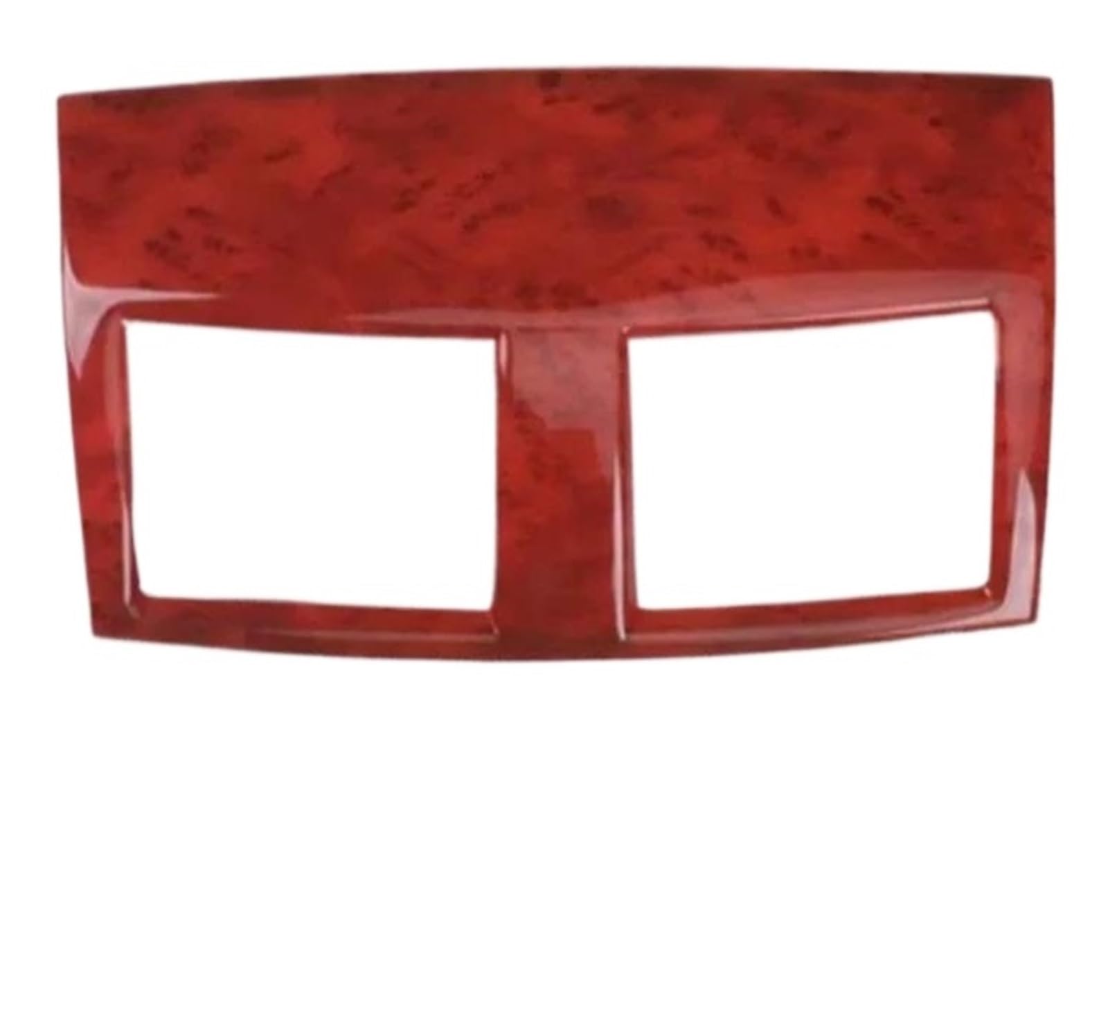 Innenzubehör Für RA&V4 2009 2010 2011 2012 ABS Auto Armaturenbrett Center Air Outlet Vent Panel Abdeckung Trim Aufkleber(Rot) von HUANTY