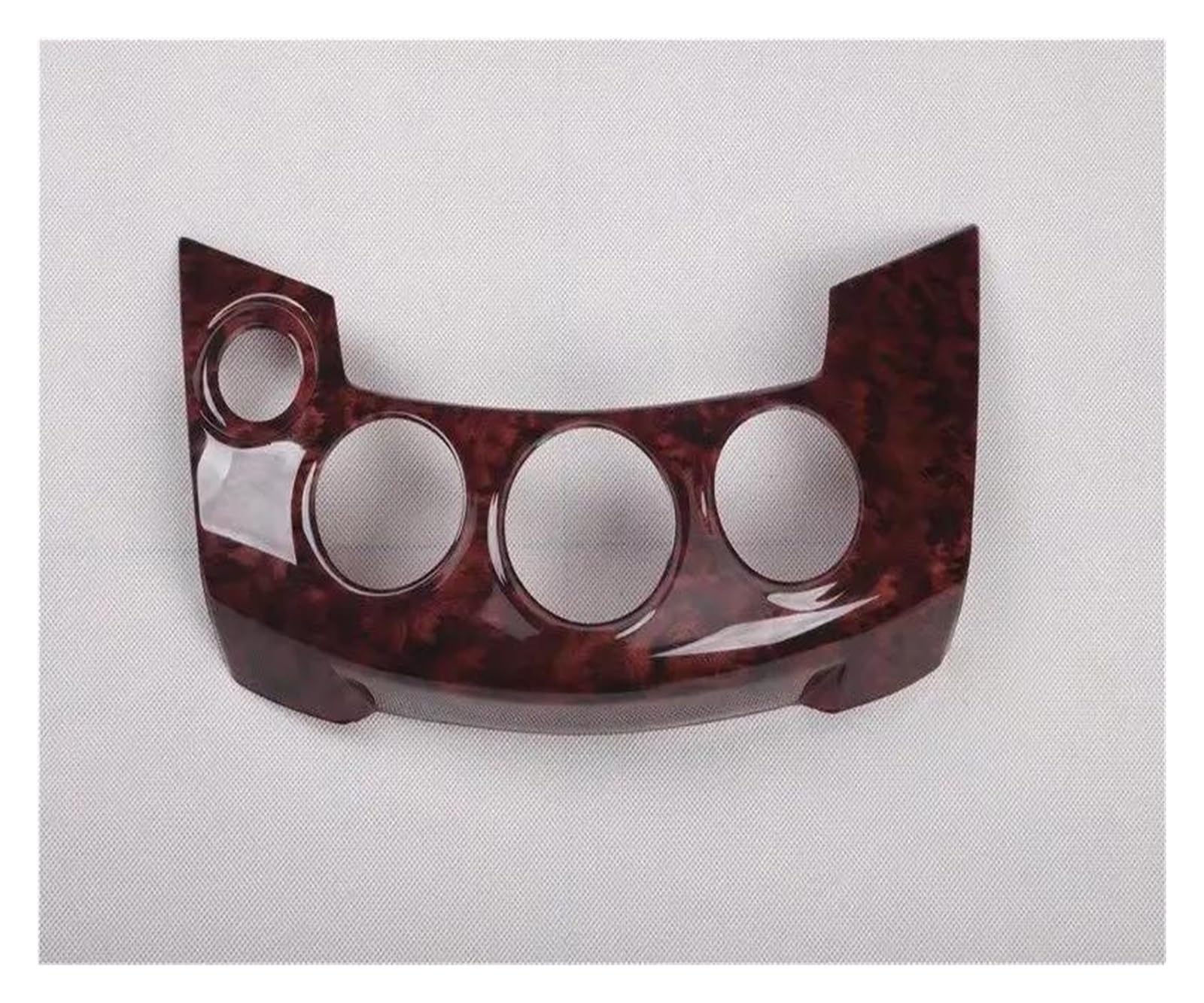 Innenzubehör Für RA&V4 2009 2010 2011 2012 ABS Auto Armaturenbrett Mitte AC Bedienfeld Abdeckung Trim Aufkleber(Braun) von HUANTY
