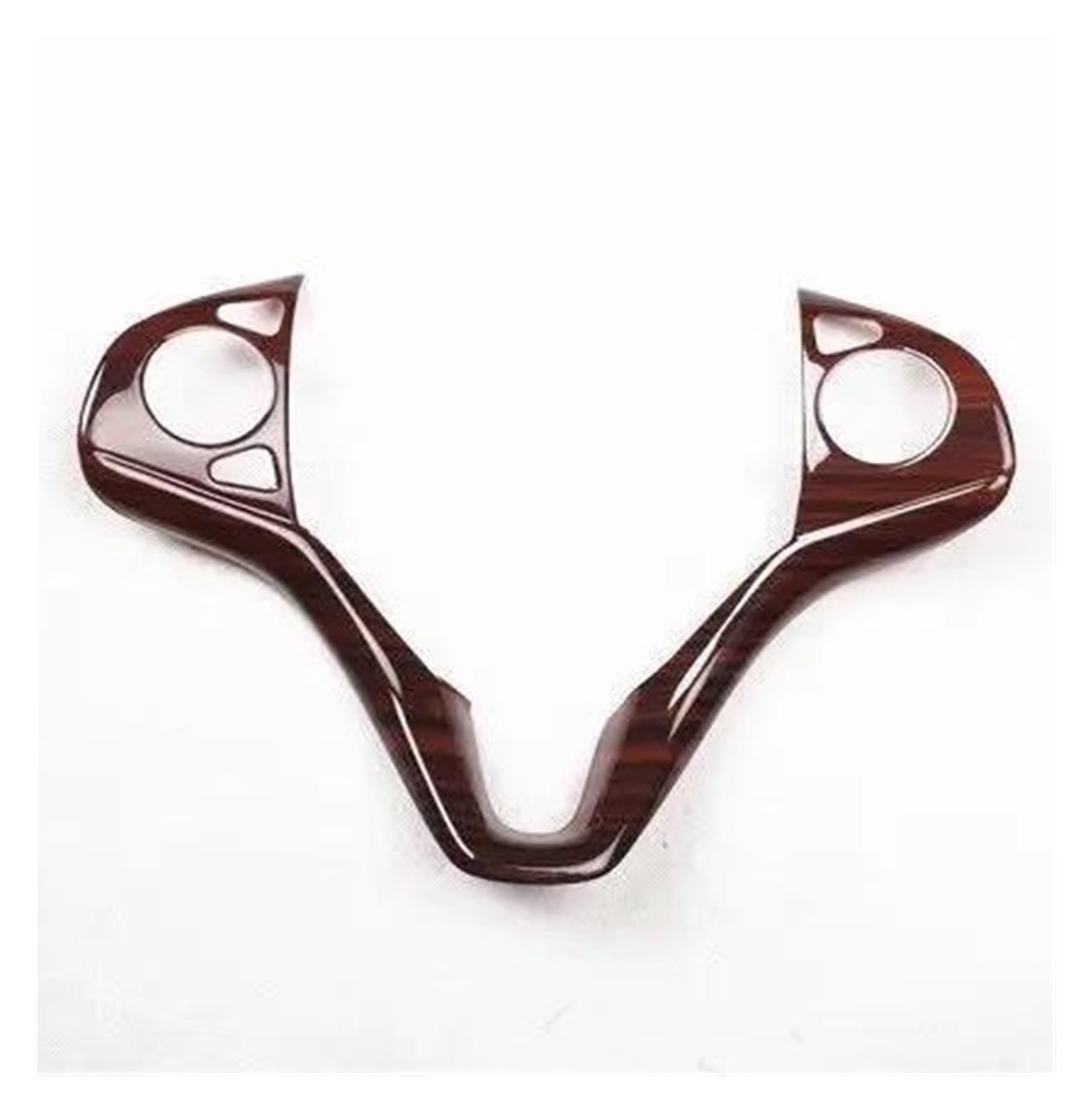 Innenzubehör Für Vezel 2015 2016 2017 ABS Auto Lenkrad Panel Abdeckung Trim Aufkleber(Rot,B) von HUANTY