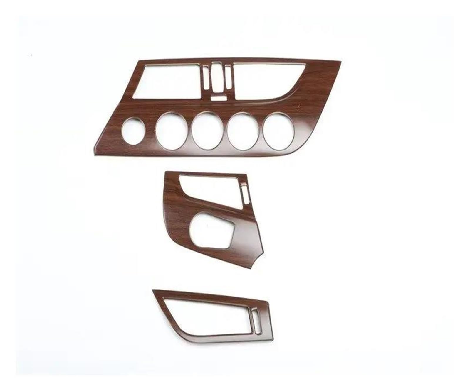 Innenzubehör Für Z4 2009 2010 2011 2012 2013 2014 2015 Auto Center Konsole AC Schalter Panel Air Outlet Vent Abdeckung Trim(Braun) von HUANTY