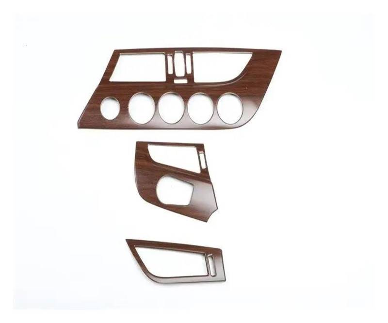 Innenzubehör Für Z4 2009 2010 2011 2012 2013 2014 2015 Auto Center Konsole AC Schalter Panel Air Outlet Vent Abdeckung Trim(Braun) von HUANTY