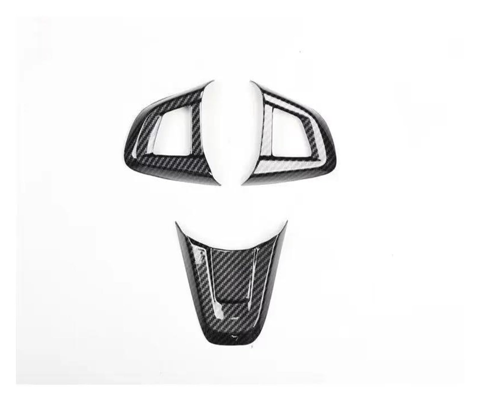 Innenzubehör Für Z4 2009 2010 2011 2012 2013 2014 2015 Auto Lenkrad Abdeckung Trim Aufkleber Refit Styling Aufkleber(Schwarz) von HUANTY