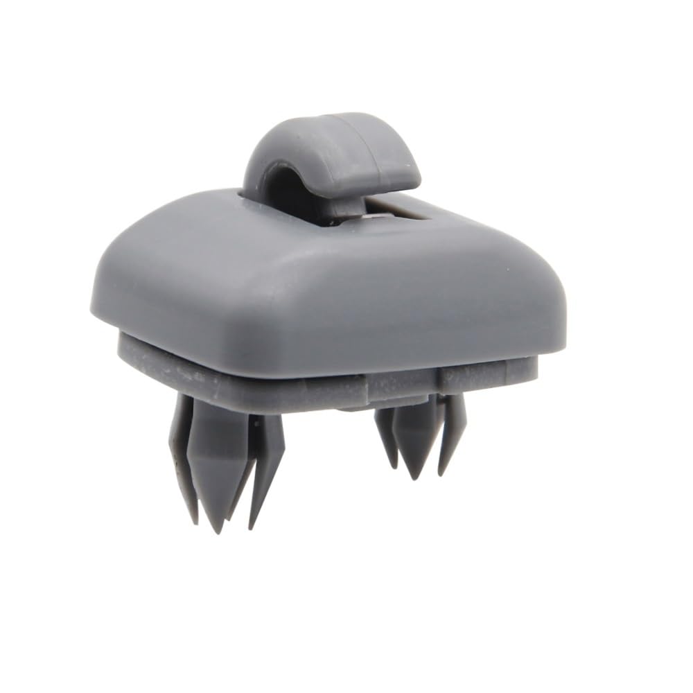1 stücke/2 stücke Auto Sonnenblende Clip Haken Halterung Aufhänger ersatz for A1 A3 A4 A5 Q3 Q5 (8E0 857 562) a7 B6 B7 B8 S4 S5(Grey 1pcs) von HUBXHEIY