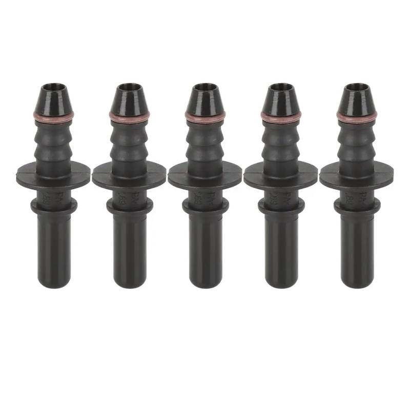 7,89 mm ID6 ID8 Auto-Kraftstoffleitungsschlauch, Schnellverschluss, Stecker, 8 mm, 6 mm, gerader Schnellverschluss(ID8 5Pcs) von HUBXHEIY