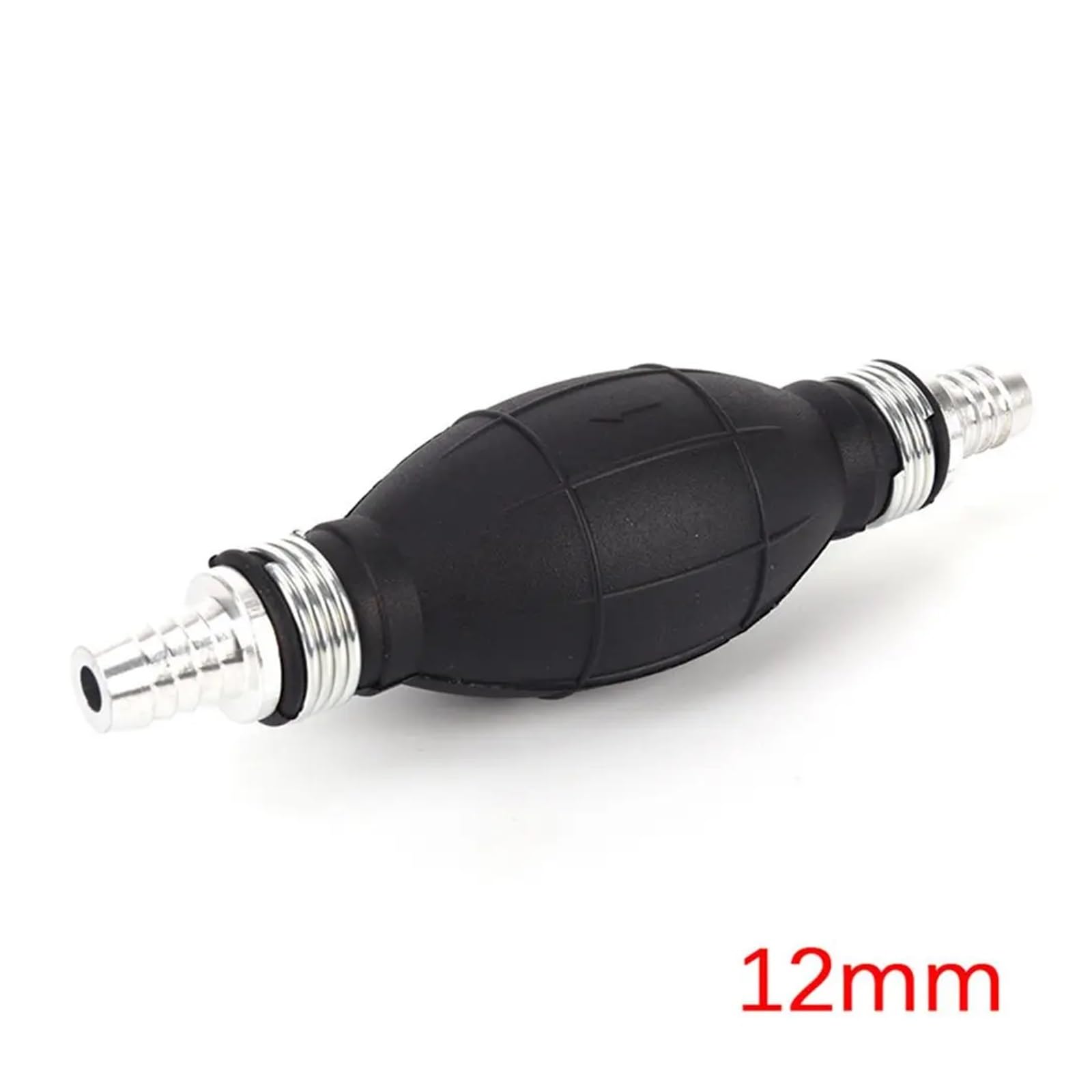 Gummi Aluminium Manuelle Kraftstoffpumpe Hand Primer Öl Benzin Benzin Flüssigkeit Transfer Pumpe 6mm/8mm/10mm/12mm(12mm) von HUBXHEIY