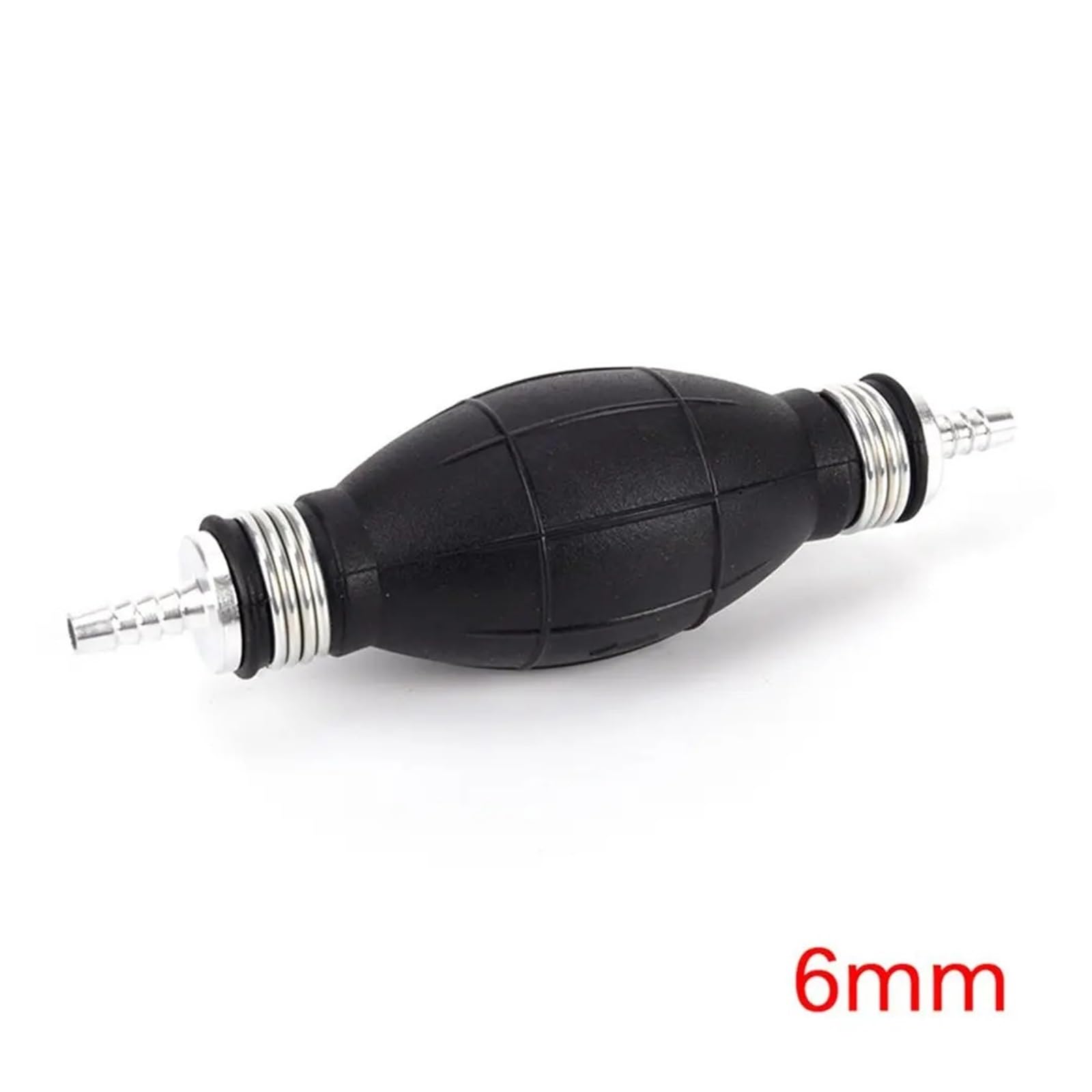 Gummi Aluminium Manuelle Kraftstoffpumpe Hand Primer Öl Benzin Benzin Flüssigkeit Transfer Pumpe 6mm/8mm/10mm/12mm(6mm) von HUBXHEIY