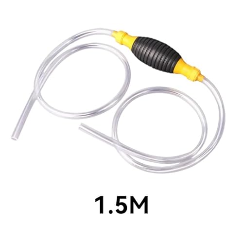 Hochleistungs-Kraftstofftransferpumpe for Benzin/Öl, Auto/ATV/Marine, Siphonwerkzeug mit Anti-Leck-Design(1.5m) von HUBXHEIY