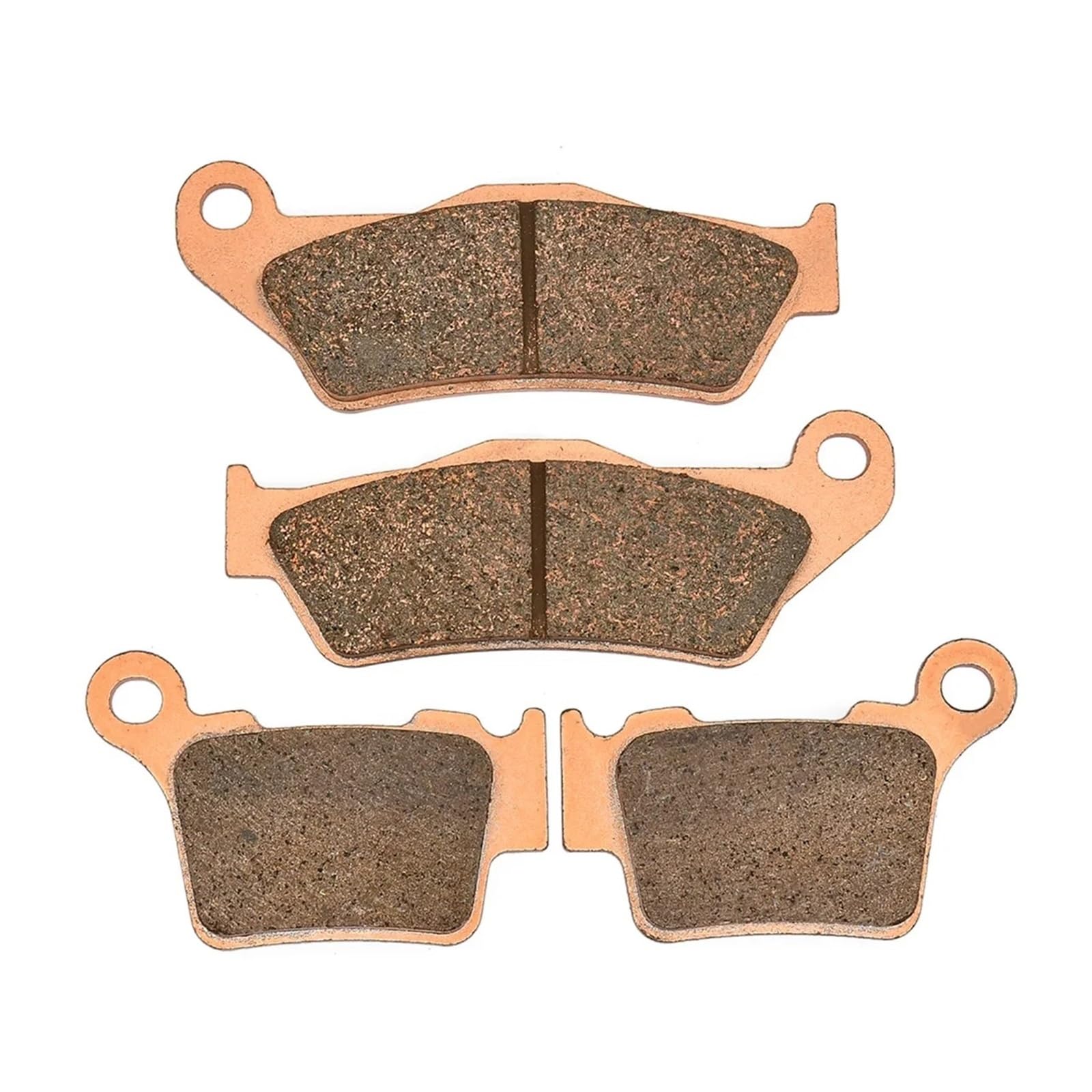 Motorrad Vorne und Hinten Bremsbeläge for XC XC-F XCF-W XC-W SX SX-F EXC EXC-F 125 250 300 350 450 500 530 TPI 2003-2023(Front and Rear) von HUBXHEIY