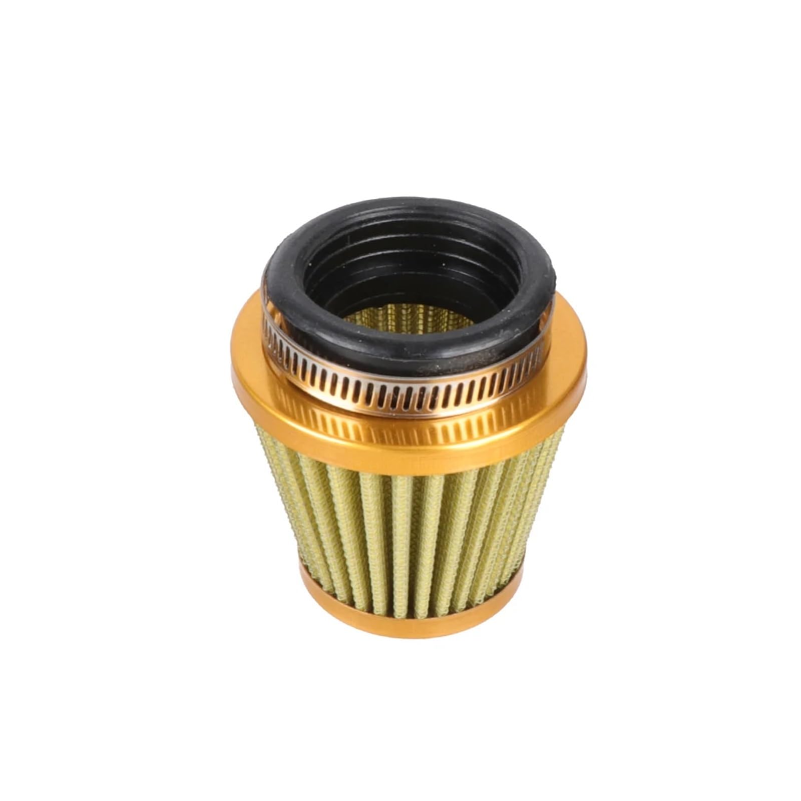 Universal 38mm Motorrad Luftfilter Intake Induction Kit for GY6 50cc 110cc 125cc Motorrad Roller Dirt Pit Bike ATV Quad Bugg(45mm Gold) von HUBXHEIY