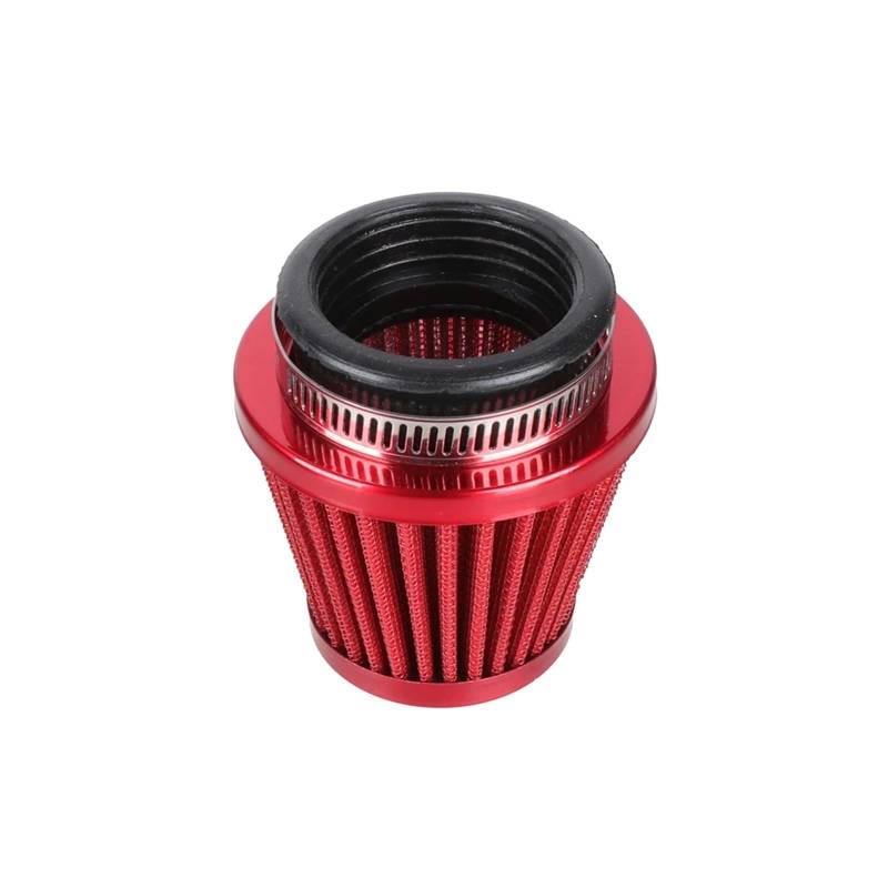 Universal 38mm Motorrad Luftfilter Intake Induction Kit for GY6 50cc 110cc 125cc Motorrad Roller Dirt Pit Bike ATV Quad Bugg(45mm Red) von HUBXHEIY