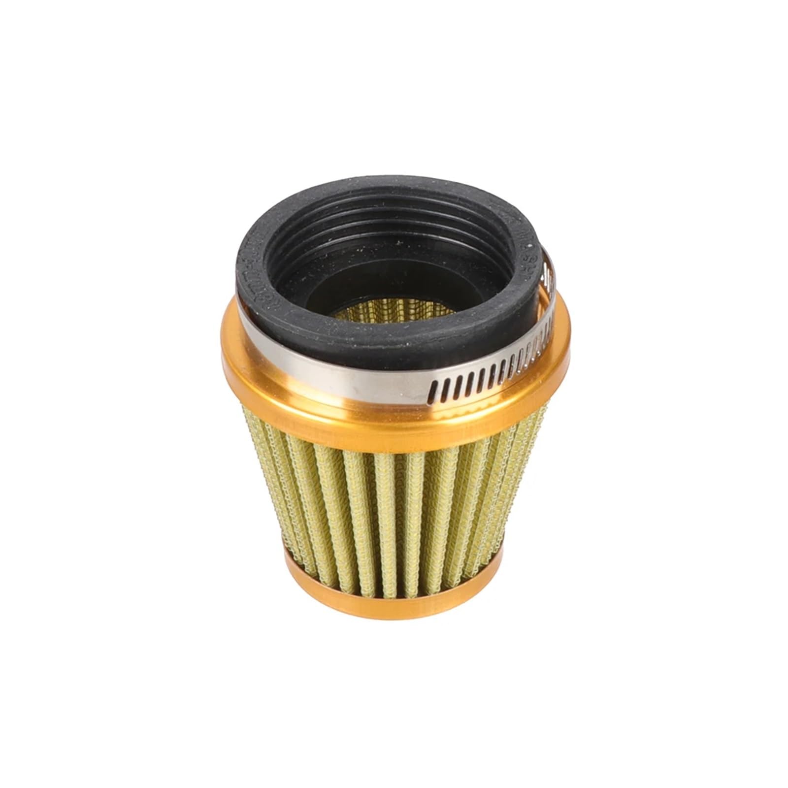 Universal 38mm Motorrad Luftfilter Intake Induction Kit for GY6 50cc 110cc 125cc Motorrad Roller Dirt Pit Bike ATV Quad Bugg(48-50mm Gold) von HUBXHEIY