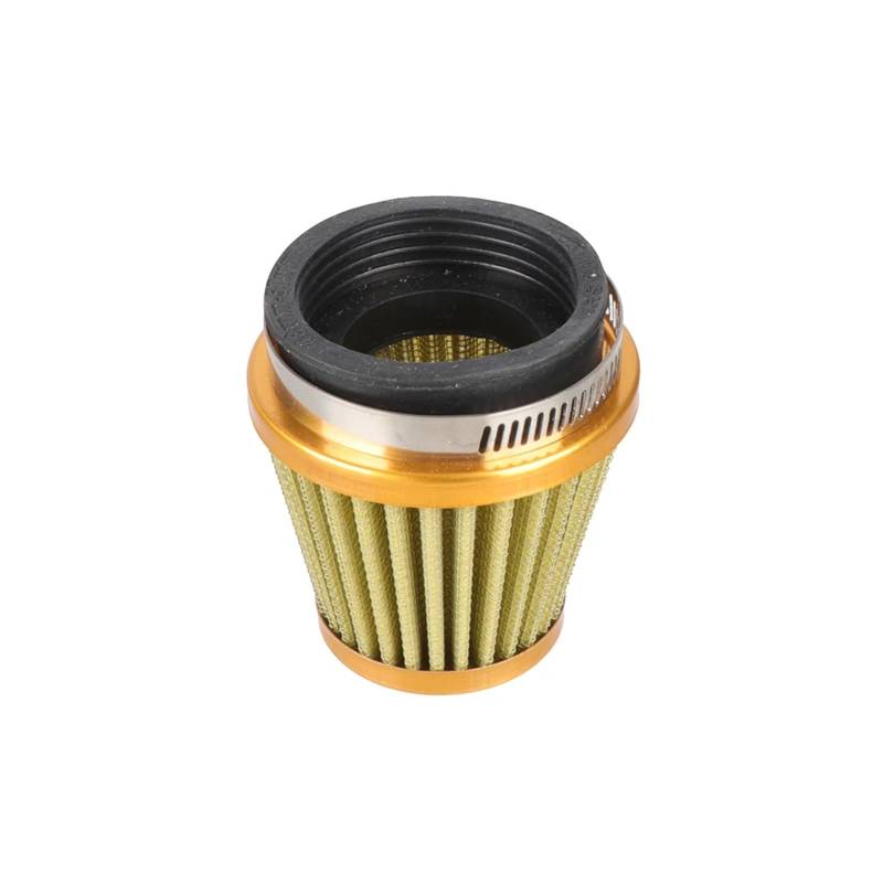 Universal 38mm Motorrad Luftfilter Intake Induction Kit for GY6 50cc 110cc 125cc Motorrad Roller Dirt Pit Bike ATV Quad Bugg(48-50mm Gold) von HUBXHEIY