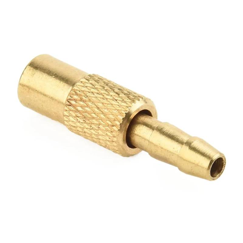 HUDVNST [Replacement] 1 x Auto-Aufpumpanschluss, 6 mm Schlauch, Messing-Anschlussclip for Reifenfüller for Autos und LKWs, Autozubehör mit Luftöffnung von HUDVNST