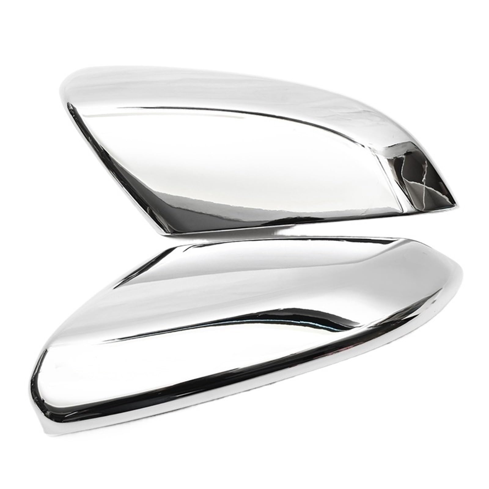 HUDVNST [Replacement] 2 STÜCKE Rückspiegelabdeckung, ABS-Kunststoff Chrom, for Honda, for Civic, 2016-2020, Auto-Styling von HUDVNST
