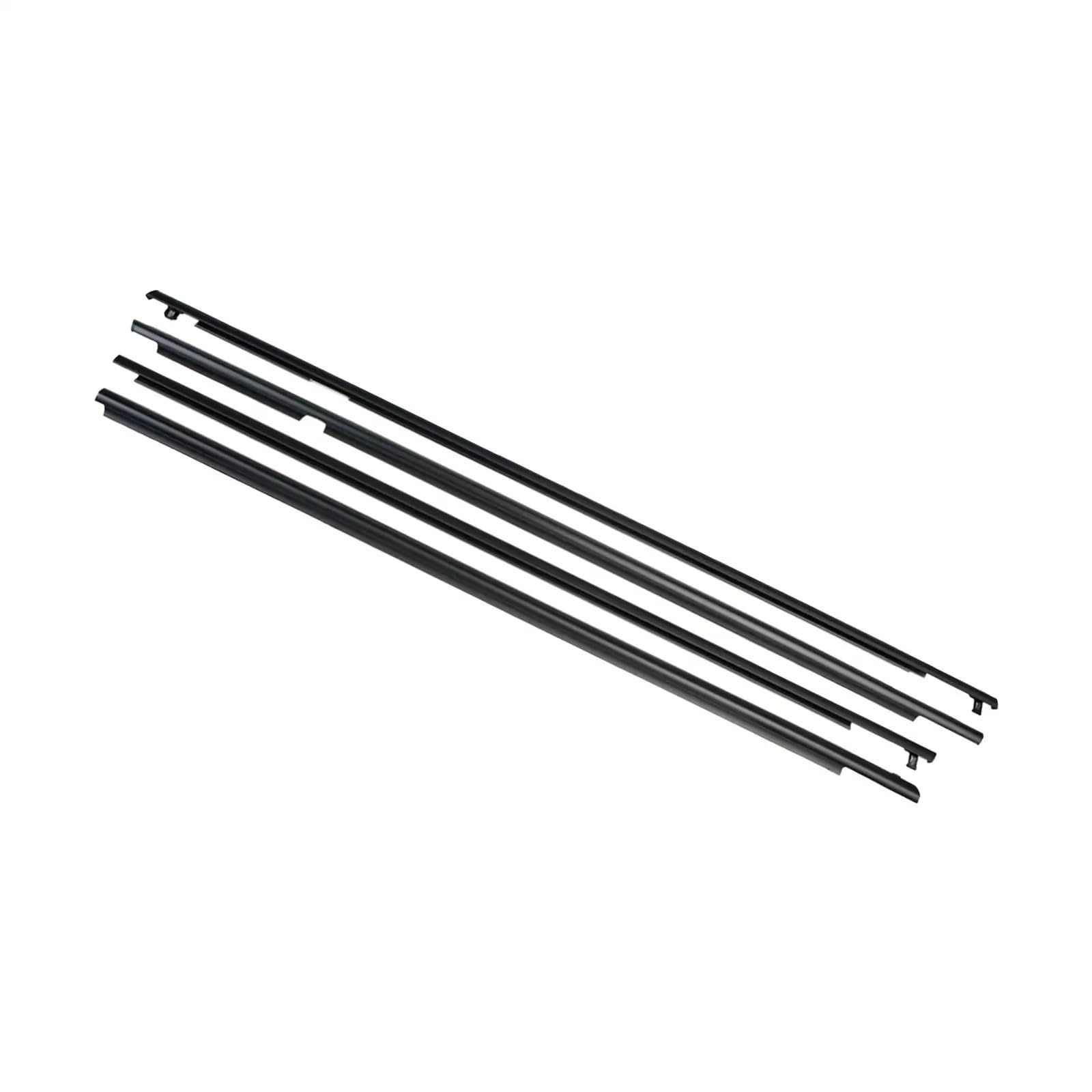 HUDVNST [Replacement] 4-teilige Fensterdichtung, 7572042030, Armaturen for Automobil-Formteile, Dichtungsband, for Toyota, for Rav4, 2006, 2007, 2008 von HUDVNST