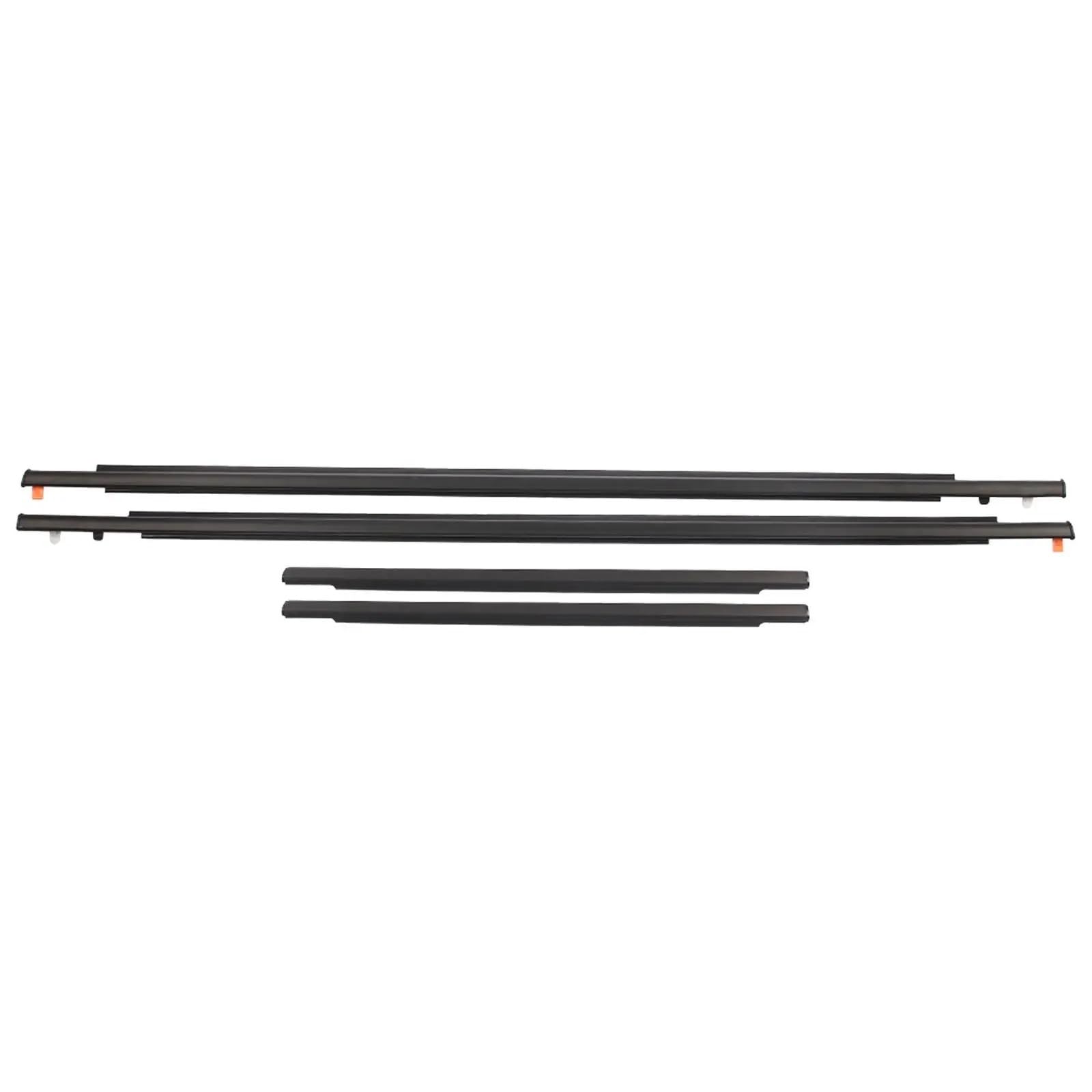 HUDVNST [Replacement] 4X Vorne Hinten Tür Äußere Formteile, Ersetzen Teile, 68162-35073, 68161-35073, for Toyota, for FJ, for Cruiser, 2007-2014 von HUDVNST