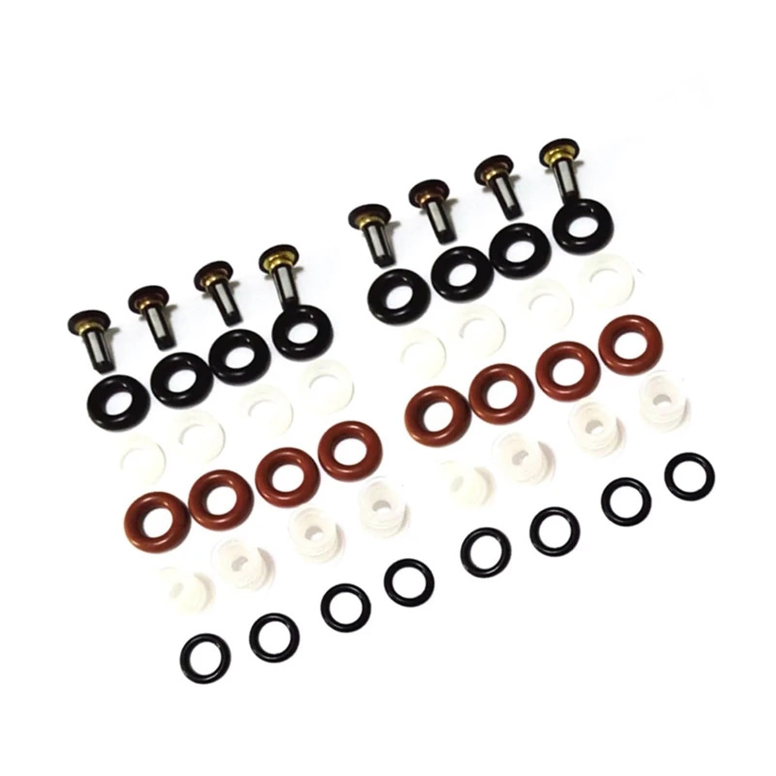HUDVNST [Replacement] 8Set Kraftstoff Injektor Reparatur Kits, 16450-RCA-A01, for Honda, for Accord, for Odyssey, for Acura, 2003-2013, ersetzen Düse, 16450PPAA01 von HUDVNST