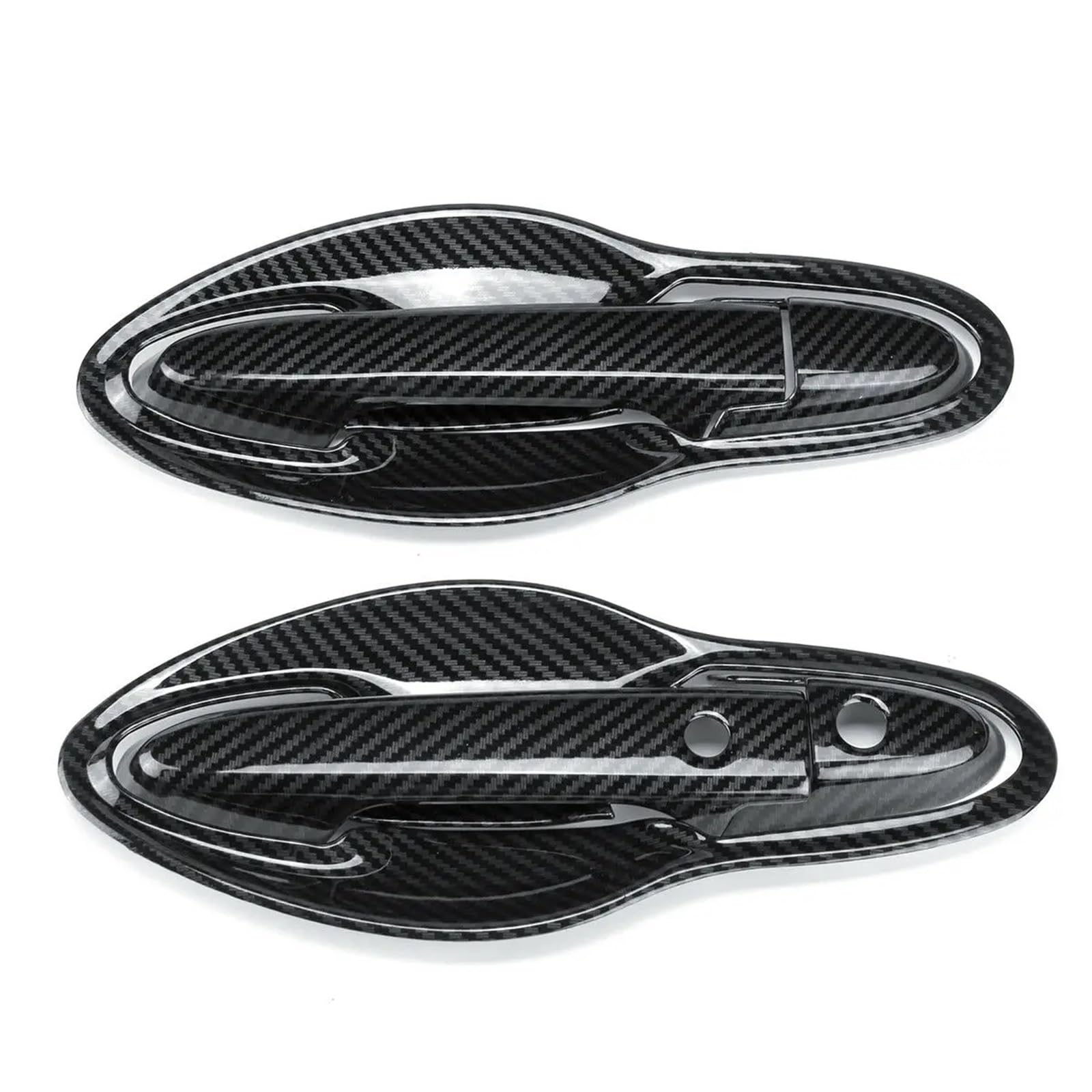 HUDVNST [Replacement] Abdeckung der vorderen Autotürgriffe, Türgriffschale aus Kohlefaser, for Honda, for HRV, for HR-V, for Vezel, 2014-2017, Auto-Außenstyling von HUDVNST
