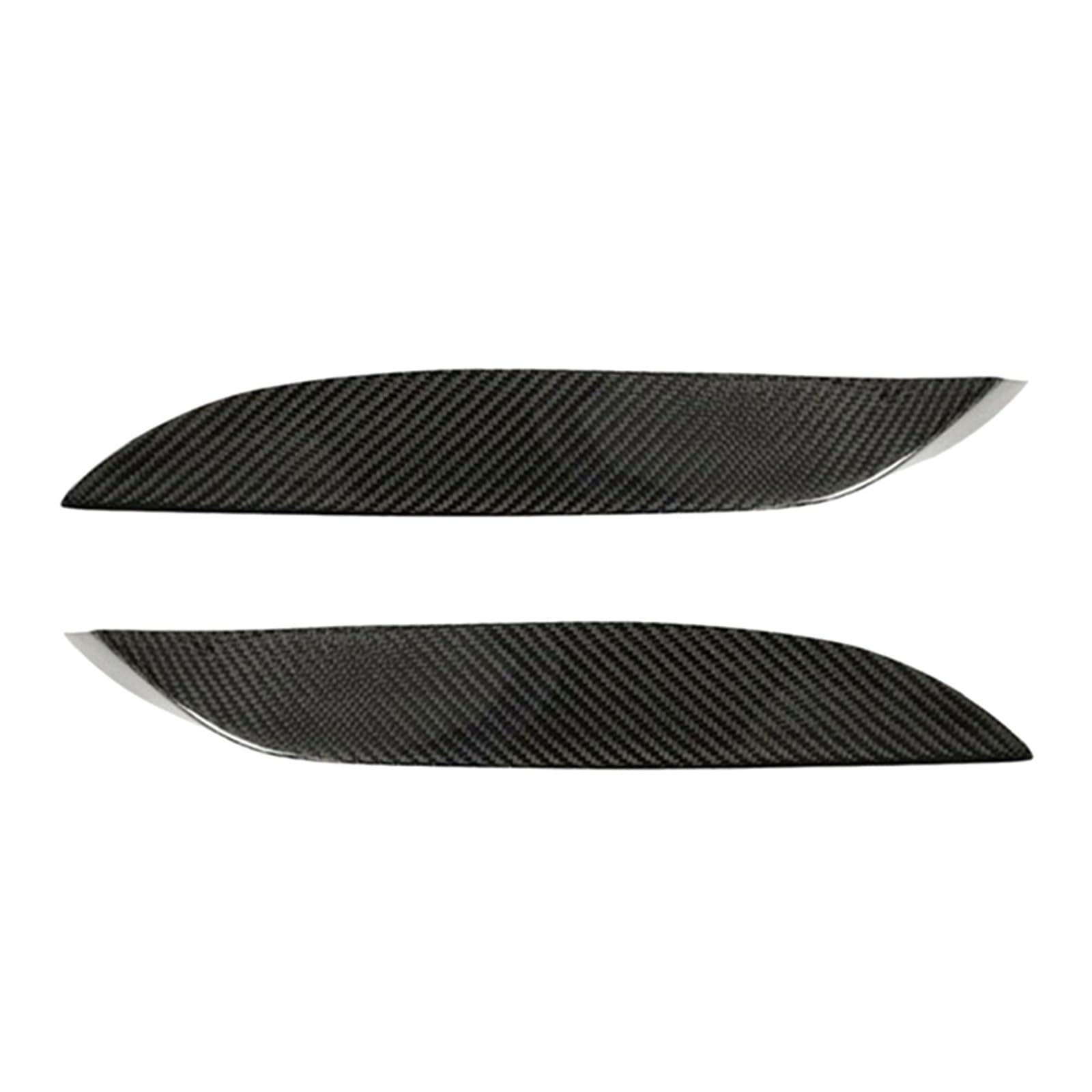 HUDVNST [Replacement] Carbon Fiber Front Bumper Side Splitter, Canards Lip Spoiler, for BMW F80, for M3 F82 F83, for M4, 2015-2018 von HUDVNST