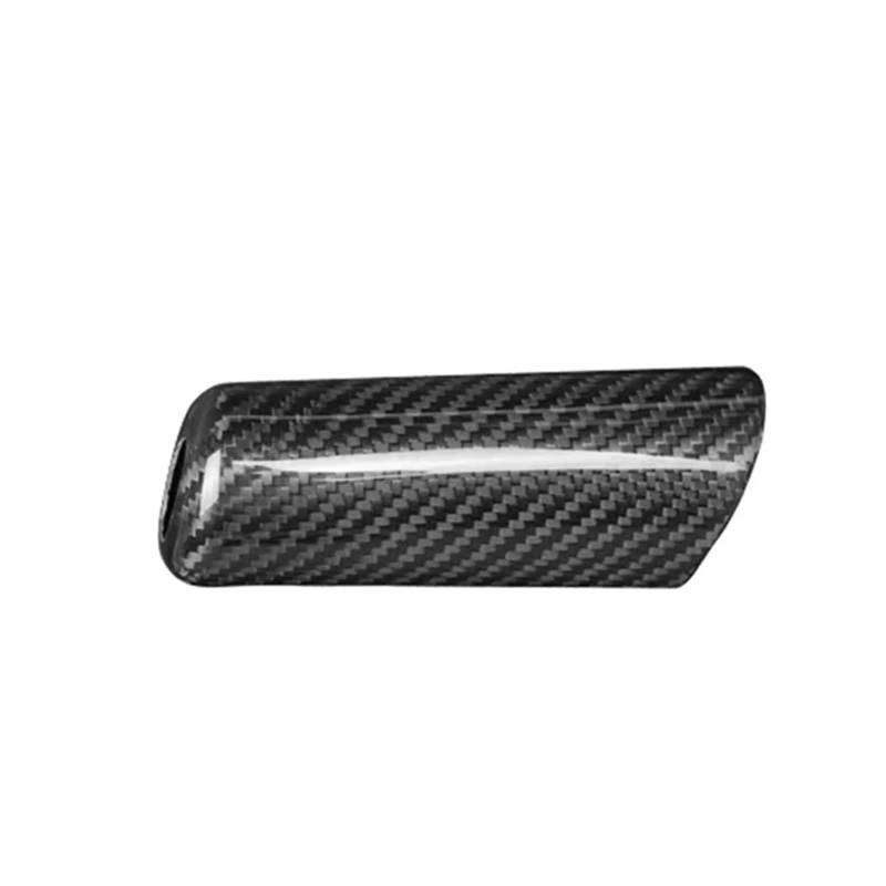 HUDVNST [Replacement] Carbon Fiber Innenausstattung, for FIAT, for 500, 2012-2019, Handbremse Dekorative Abdeckung Aufkleber LHD von HUDVNST