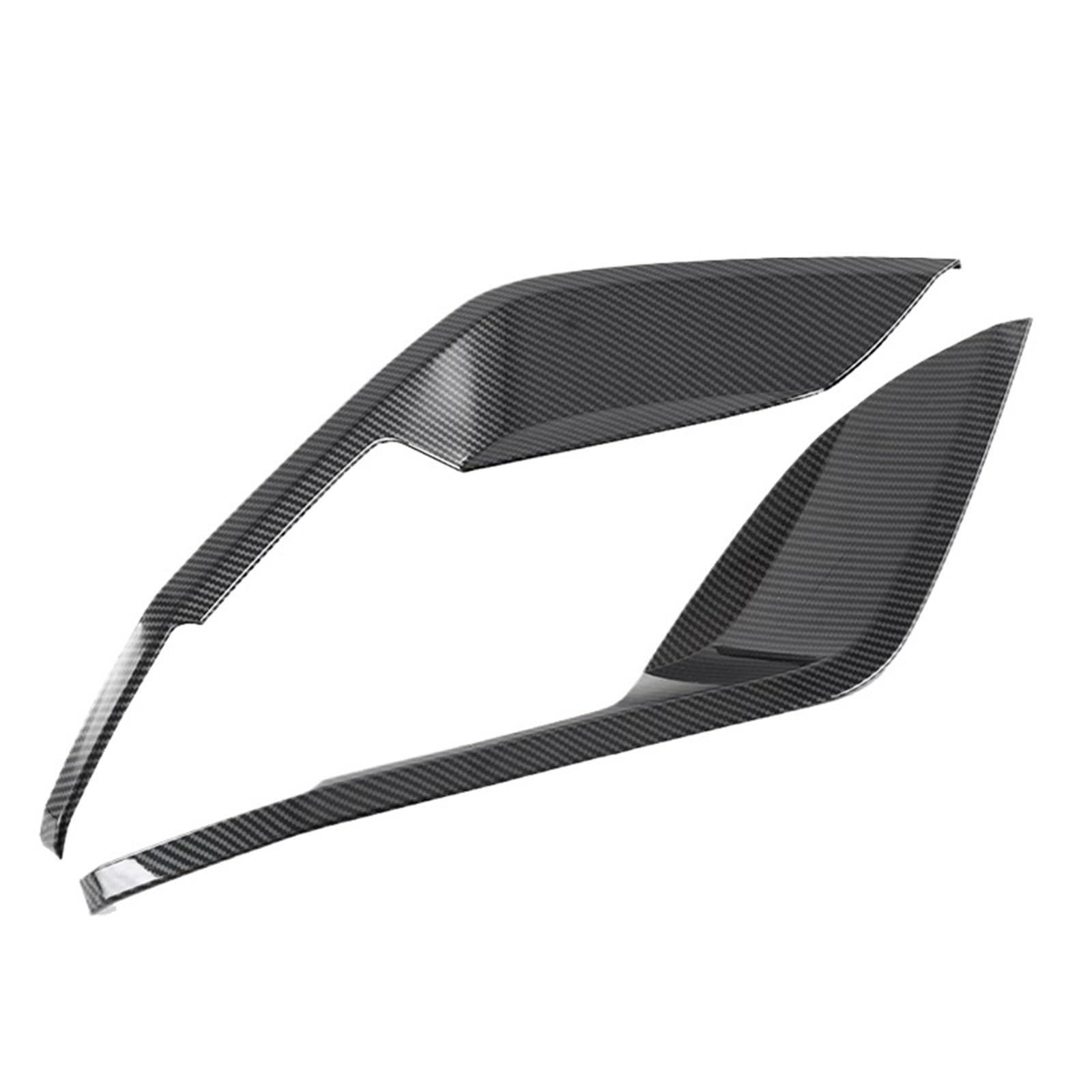 HUDVNST [Replacement] Carbonfaser-Farbe Heckstoßstange Seitensplitter Spoiler Dekorabdeckung Verkleidung, for BYD for Dolphin von HUDVNST