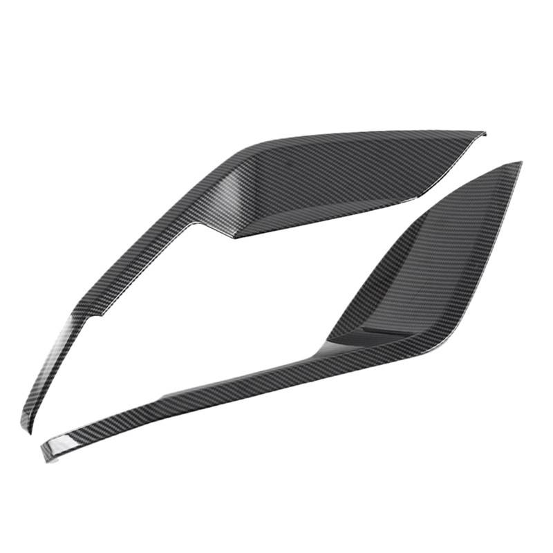 HUDVNST [Replacement] Carbonfaser-Farbe Heckstoßstange Seitensplitter Spoiler Dekorabdeckung Verkleidung, for BYD for Dolphin von HUDVNST