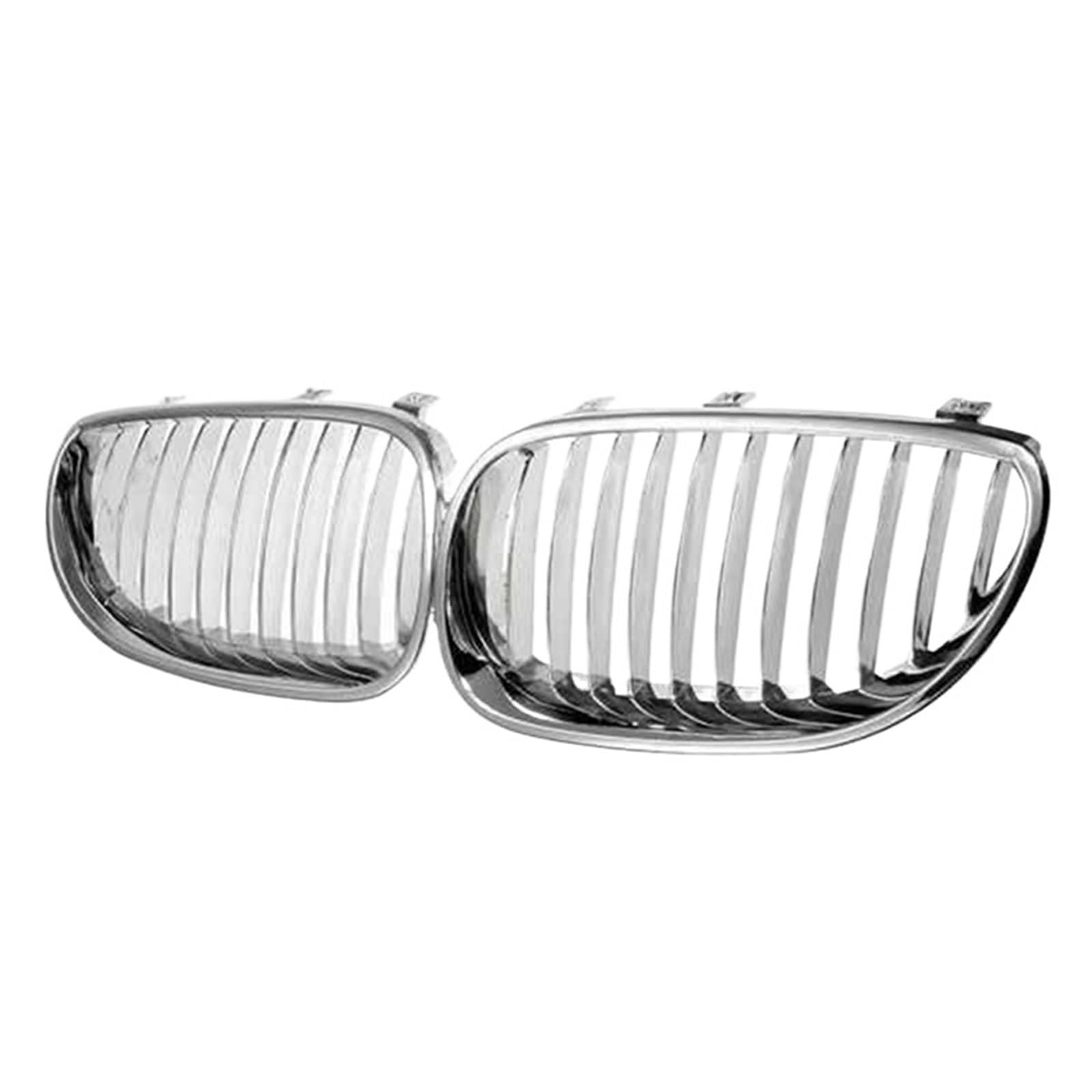 HUDVNST [Replacement] Frontstoßstange Chrom Sport Wide Nierengrill, for BMW, for E60, for E61, for 5 Series, for M5, 2003-2009, Teilenummer 51137065701 von HUDVNST