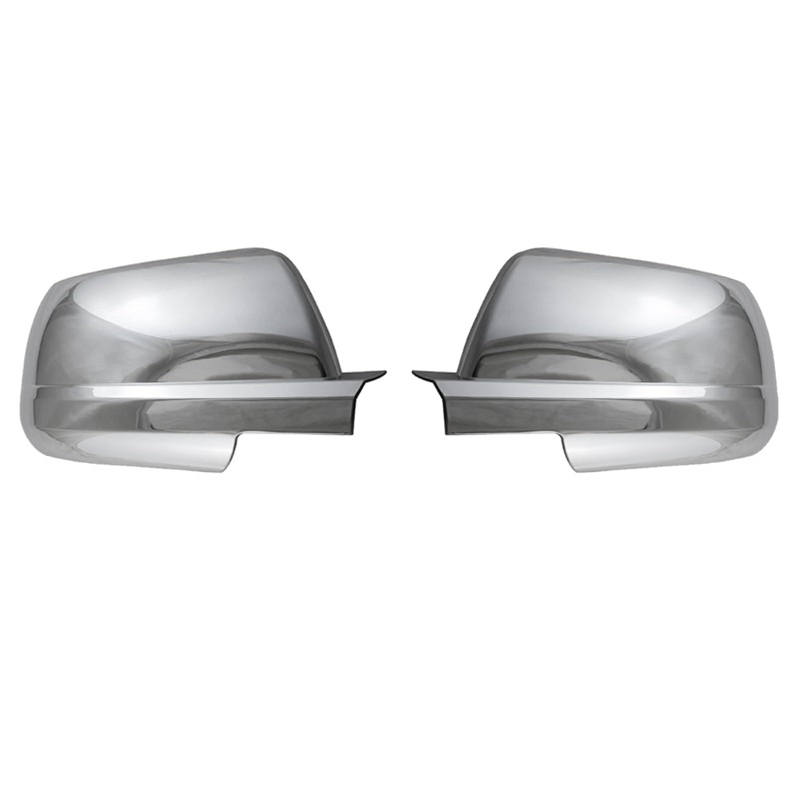 HUDVNST [Replacement] Helle Chrom-Rückspiegelabdeckung, Seitentürspiegel-Abdeckkappe, for Toyota, 2007-2020, for Sequoia, 2008-2015 von HUDVNST