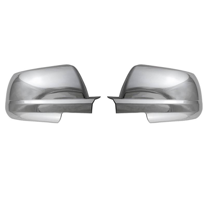 HUDVNST [Replacement] Helle Chrom-Rückspiegelabdeckung, Seitentürspiegel-Abdeckkappe, for Toyota, 2007-2020, for Sequoia, 2008-2015 von HUDVNST