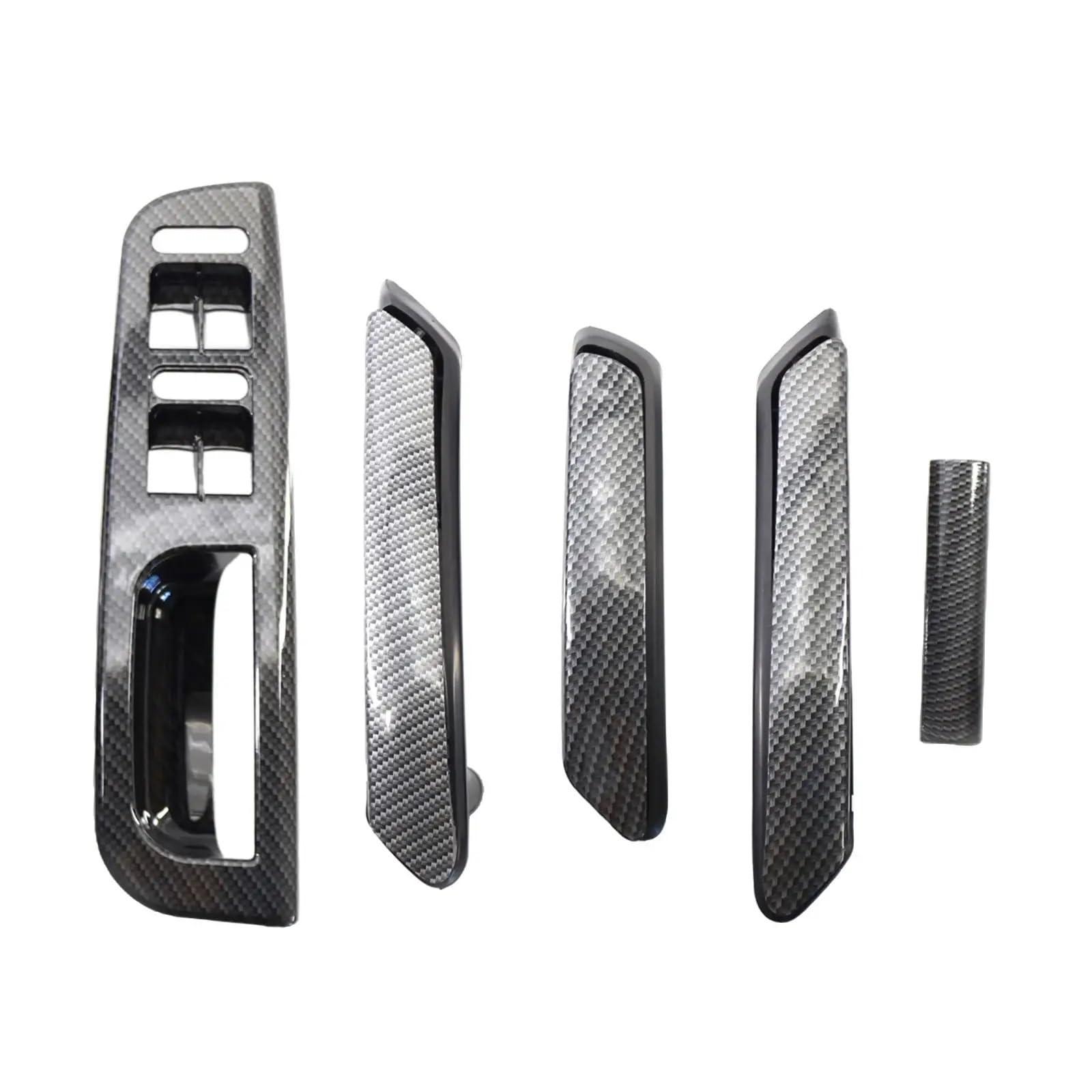HUDVNST [Replacement] Innentürgriff, Kohlefaserstruktur, for Volkswagen, for Passat B5, 1998-2005, Teilenummer 3B4867372R von HUDVNST