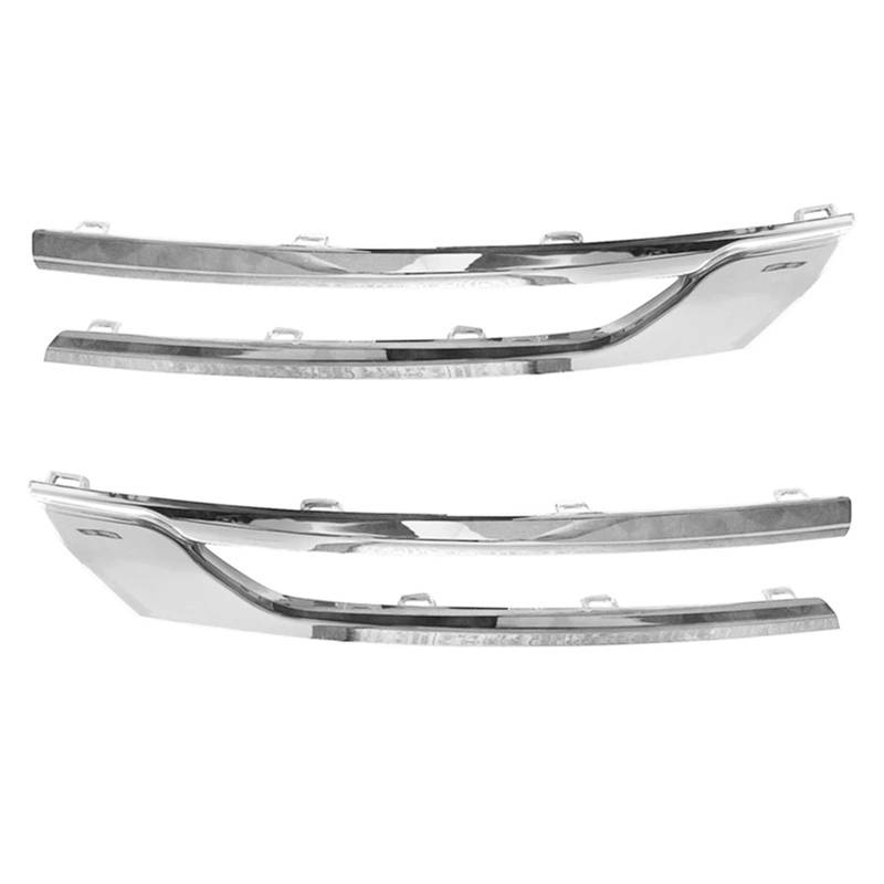 HUDVNST [Replacement] Kühlergrillverkleidung for die vordere Stoßstange aus Chrom, for Vauxhall, for OPEL, for Astra K, 2015-2020, 13423641, 13423642 von HUDVNST