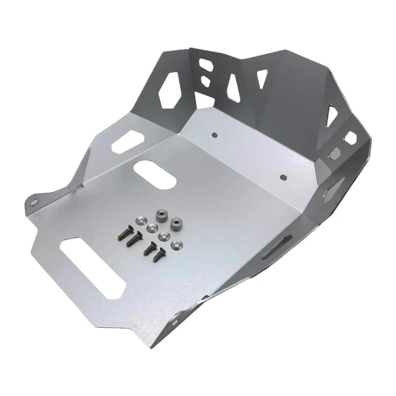 HUDVNST [Replacement] Motorrad-Unterfahrschutzplatte, direkter Ersatz, Motorradzubehör, Unterfahrschutz, Unterfahrschutzplatte, for Suzuki, for V-Strom 800DE (Silver) von HUDVNST