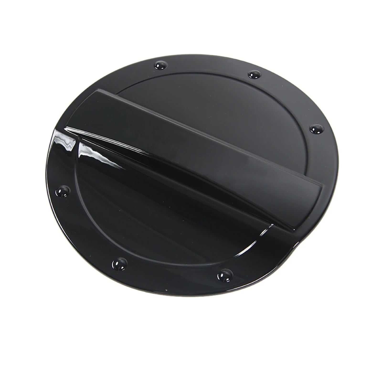 HUDVNST [Replacement] Tankdeckelabdeckung for die Tankklappe, Zubehör for die Außendekoration, for Ford, for Mustang, Passform 2015-2022, Farbe Schwarz von HUDVNST